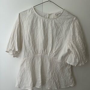 Women's Gold Sparkly Top with an open back